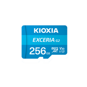 KIOXIA Karta pamici 256GB microSD Exceria (gen 2) UHS I U3 V30 z adapterem