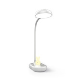 Lampa biurkowa LED 4,5W ze wieccym krliczkiem PURE FLB-30 ASTRID biaa Forever Light