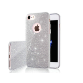 Nakadka Glitter 3w1 srebrna do Apple iPhone 13 Pro