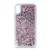 Nakadka Liquid Sparkle TPU fioletowa do Samsung Galaxy Note 10 Lite