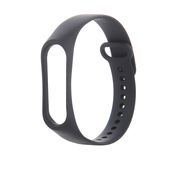 Pasek silikonowy do Xiaomi Mi Band 3 / 4 czarny