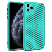 Pokrowiec Breath Case turkusowy do Xiaomi Redmi Note 9 Pro