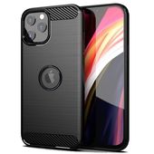 Pokrowiec Carbon Case czarny do Apple iPhone 13 Pro