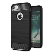 Pokrowiec Carbon Case czarny do Apple iPhone 6s Plus