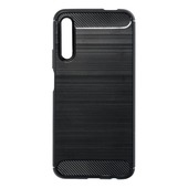 Pokrowiec Carbon Case czarny do Huawei P Smart Pro 2019