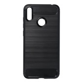 Pokrowiec Carbon Case czarny do Huawei Y7 (2019)