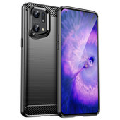 Pokrowiec Carbon Case czarny do Oppo Find X5 Pro