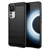 Pokrowiec Pokrowiec Carbon Case czarny do Xiaomi 12T Pro