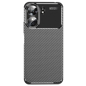 Pokrowiec Carbon Case czarny do Xiaomi Redmi 13C