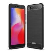 Pokrowiec Carbon Case czarny do Xiaomi Redmi 6A