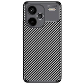 Pokrowiec Carbon Case czarny do Xiaomi Redmi Note 13 Pro Plus