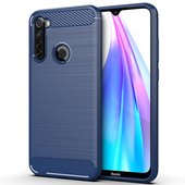 Pokrowiec Pokrowiec Carbon Case niebieski do Xiaomi Redmi Note 8T