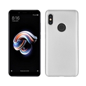 Pokrowiec Pokrowiec Carbon Fiber srebrny do Xiaomi Redmi A2