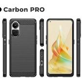 Pokrowiec Carbon Pro czarny do Oppo Reno 10 Pro 5G