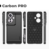 Pokrowiec Carbon Pro czarny do Oppo Reno 11F 5G