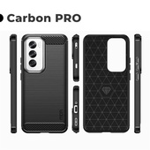 Pokrowiec Carbon Pro czarny do Oppo Reno 12 5G