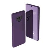 Pokrowiec clear view cover fioletowy do Samsung Galaxy A40S