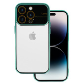 Pokrowiec Electro Lens Case turkusowy do Apple iPhone 13 Pro Max