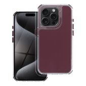 Pokrowiec Etui Matrix purpurowy do Apple iPhone 11