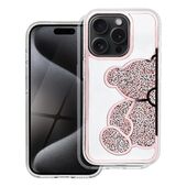 Pokrowiec Etui Teddy Bear rowy do Apple iPhone 11