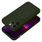 Pokrowiec Forcell Card Case zielony do Apple iPhone 16 Pro Max