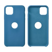 Pokrowiec Forcell Silicone niebieski do Samsung s21 Plus