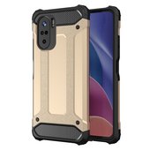 Pokrowiec Hybrid Armor pancerny zoty do Xiaomi Redmi K40 Pro