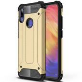 Pokrowiec Hybrid Armor pancerny zoty do Xiaomi Redmi Note 7