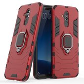 Pokrowiec Pokrowiec hybrydowy Ring Armor pancerny czerwony do Huawei Mate 20 Lite