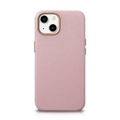 Pokrowiec iCarer Litchi Premium Leather Case rowy do Apple iPhone 14 Plus