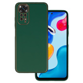 Pokrowiec Luxury Case ciemnozielony do Xiaomi Redmi Note 11 Pro 5G