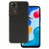 Pokrowiec Luxury Case czarny do Xiaomi Redmi Note 11 Pro 5G