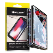 Pokrowiec Pokrowiec Magnetic Case 360 czarny do Oppo A72