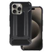 Pokrowiec Pokrowiec pancerny Armor Case czarny do Apple iPhone 16 Pro Max