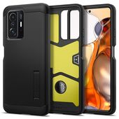 Pokrowiec Pokrowiec pancerny Spigen Tough Armor czarny do Xiaomi 11T 5G