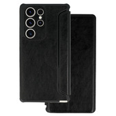 Pokrowiec Razor Leather Book czarny do Samsung Galaxy S23 Plus