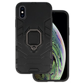 Pokrowiec Pokrowiec Ring Armor Case czarny do Apple iPhone X