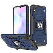 Pokrowiec Pokrowiec Wozinsky Ring Armor pancerny niebieski do Xiaomi Redmi 9A