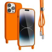 Pokrowiec Rope Case ze sznurkiem pomaraczowy do Apple iPhone 11 6,1 cali