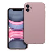 Pokrowiec Silicone 2mm jasnorowy do Apple iPhone 11