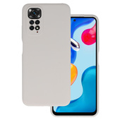 Pokrowiec Silicone Lite Case beowy do Xiaomi Redmi Note 11S