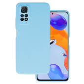 Pokrowiec Silicone Lite Case jasnoniebieski do Xiaomi Redmi Note 11 Pro 5G