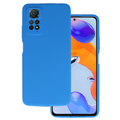 Pokrowiec Silicone Lite Case niebieski do Xiaomi Redmi Note 11 Pro 5G