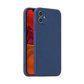 Pokrowiec silikonowy Fosca Case granatowy do Oppo Reno 6 5G