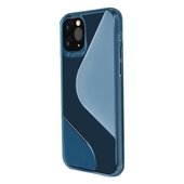 Pokrowiec silikonowy S-Case niebieski do Huawei P Smart 2020