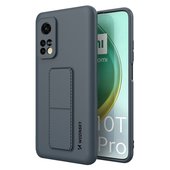 Pokrowiec Pokrowiec silikonowy Wozinsky Kickstand Case jasnoniebieski do Xiaomi Mi 10T