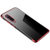 Pokrowiec silikonowy z ramk Electro czerwony do Xiaomi Mi CC9