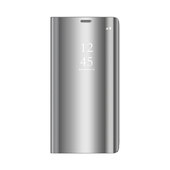 Pokrowiec Smart Clear View srebrny do Samsung A02S