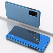 Pokrowiec Smart Clear View niebieski do Samsung S20 LITE