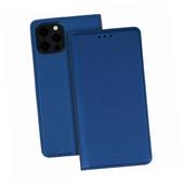 Etui zamykane z klapk i magnesem Smart Magnet granatowy do Xiaomi Redmi Note 11 Pro